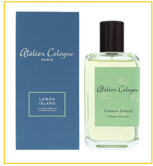 ATELIER COLOGNE 歐瓏茉莉花心檸古龍水香水 LEMON ISLAND BY PURE PERFUME SPRAY 100ML