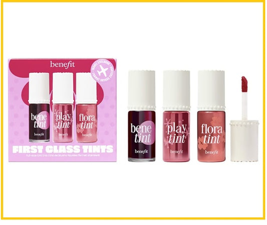 BENEFIT 貝玲妃胭脂水唇頰兩用唇釉套裝 BEST SELLER TINTS TRIO DUO SET 6ML X3