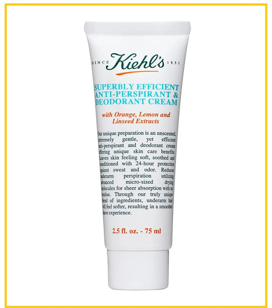 KIEHL'S 科顏氏止汗露無香型 KIEHLS SUPERBLY EFFICIENT ANTIPERSPIRANT & DEODORANT CREAM 75ML