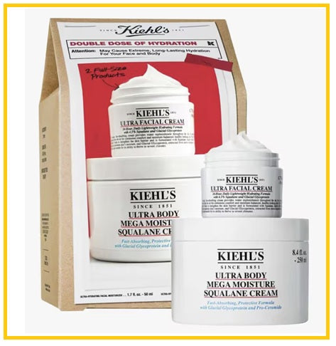 KIEHL'S 科顏氏保濕兩件套裝 KIEHLS DOUBLE DOSE HYDRATION ULTRA FACIAL BODY KIT DUO SET