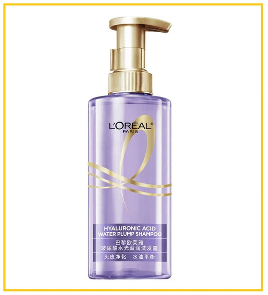 L'OREAL 歐萊雅玻尿酸清爽洗髮精 LOREAL PARIS HYALURONIC ACID WATER PLUMP SHAMPOO 440ML