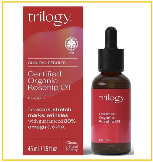 TRILOGY 天然有機認證玫瑰果精華油 CERTIFIED ORGANIC ROSEHIP OIL 45ML
