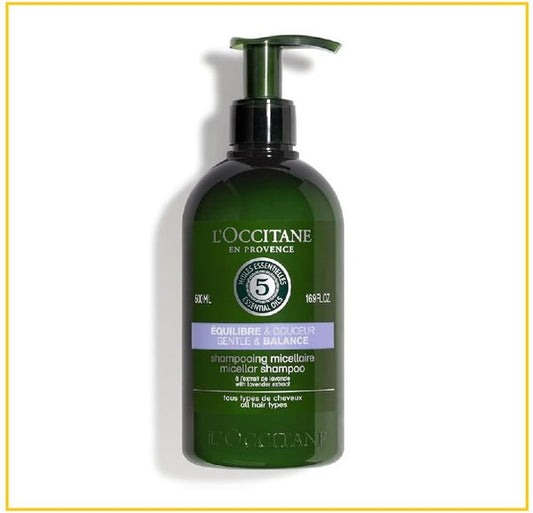 L'OCCITANE 歐舒丹草本菁純平衡洗髮露 LOCCITANE AROMACHOLOGIE GENTLE & BALANCE MICELLAR SHAMPOO 500ML