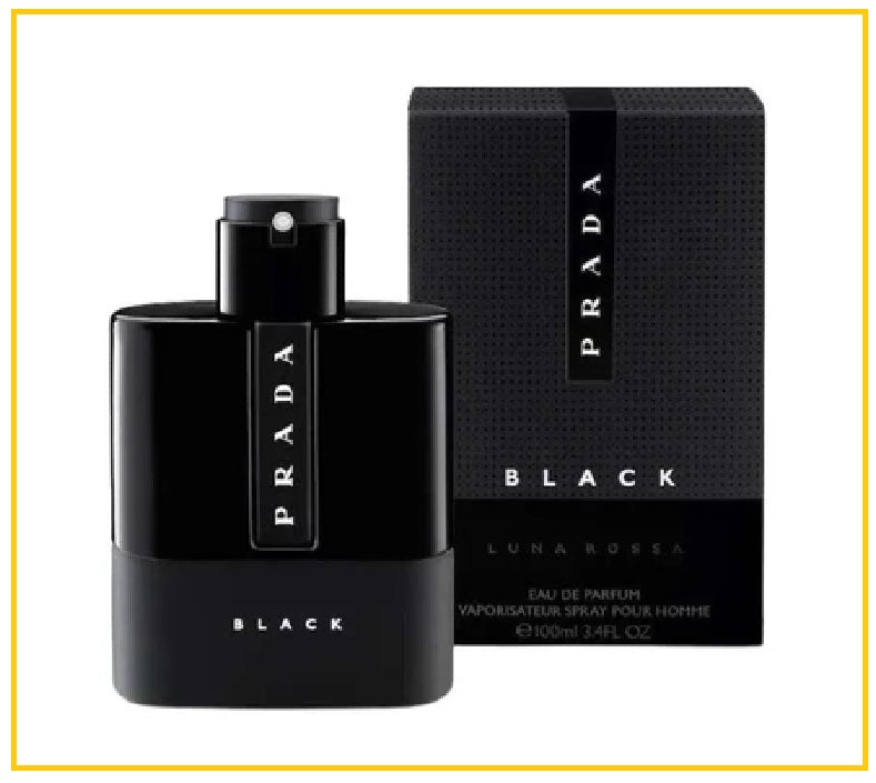 PRADA 普拉達紅月號極夜黑紅月男士淡香精香水 LUNA ROSSA BLACK EDP 50ML / 100ML