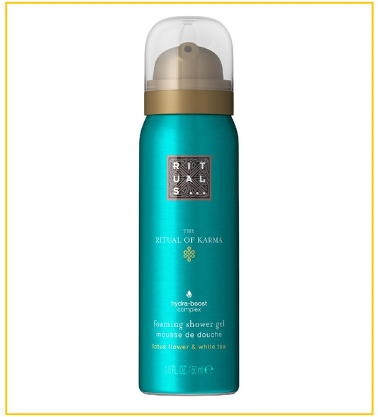 RITUALS 儀式保濕泡沫沐浴露 THE RITUAL OF KARMA FOAMING SHOWER GEL 50ML / 200ML