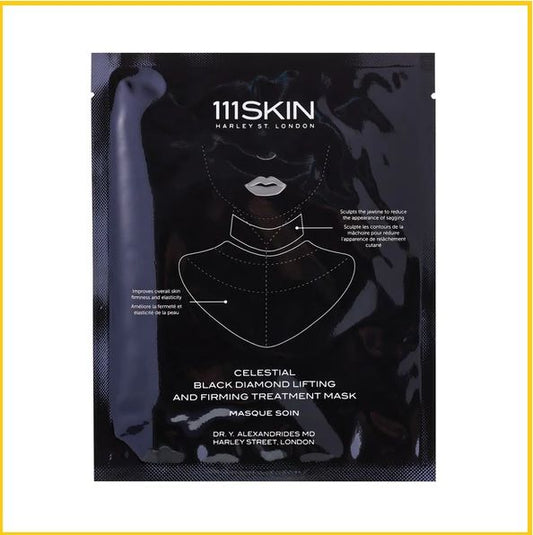 111SKIN 黑鑽提拉緊緻頸膜 CELESTIAL BLACK DIAMOND LIFTING AND FIRMING NECK MASK 43ML