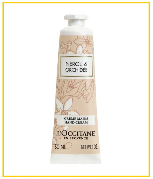 L'OCCITANE 歐舒丹格拉斯橙花護手霜 LOCCITANE NEROLI & ORCHIDEE HAND CREAM 30ML