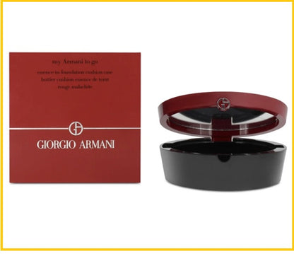 GIORGIO ARMANI 阿瑪尼茘紋紅外殼 MY ARMANI TO GO FOUNDATION CUSHION CASE EFFETTO PYTHON