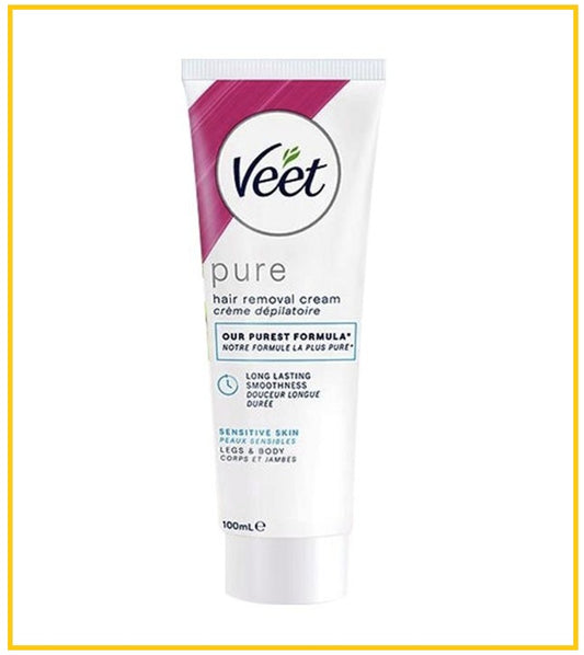 VEET 薇婷敏感肌膚脫毛膏 HAIR REMOVAL CREAM SENSITIVE SKIN 100ML