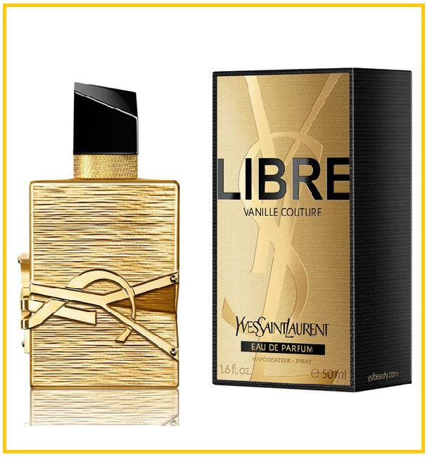 YVES SAINT LAURENT 聖羅蘭奢金限定自由之水香水 YSL LIBRE VANILLE COUTURE EAU DE PARFUM 50ML