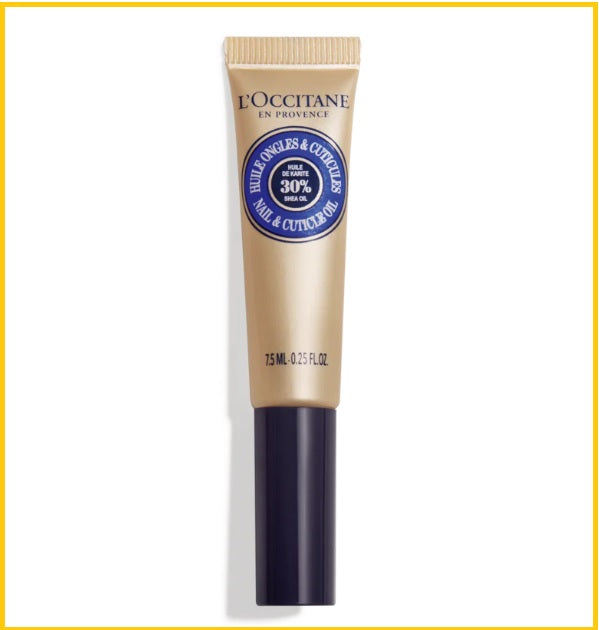 L'OCCITANE LOCCITANE SHEA BUTTER NAIL & CUTICLE NOURISHING OIL 7.5ML 乳油木指緣修護油