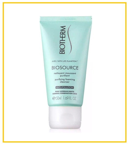 BIOTHERM 碧歐泉活泉潤透潔面乳 BIOSOURCE PURIFYING FOAMING CLEANSER 50ML