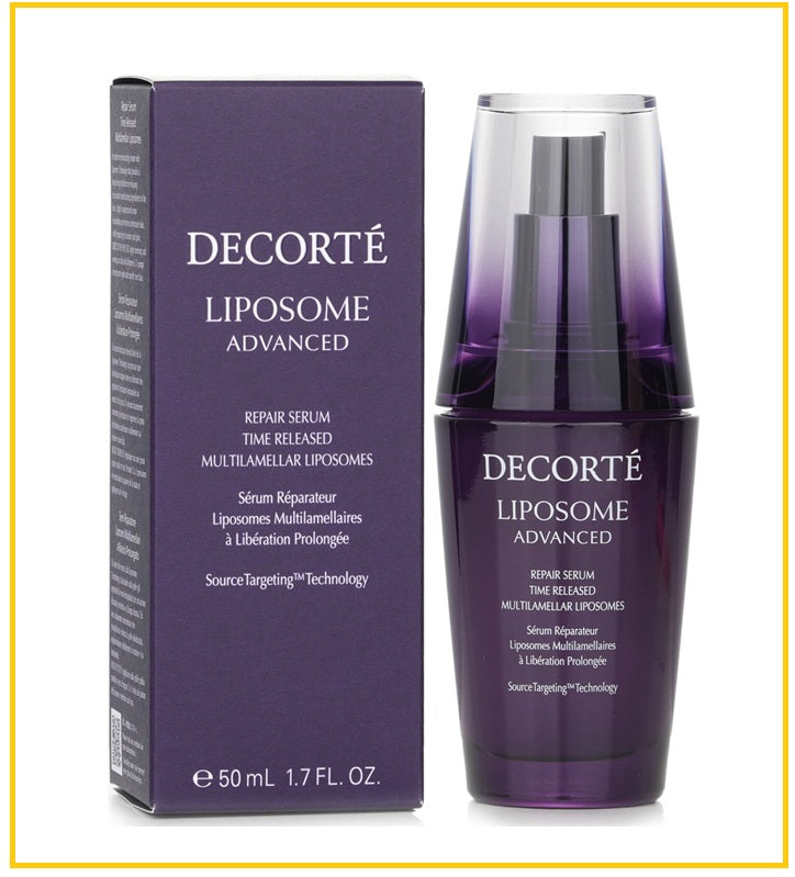 DECORTE 黛珂小紫瓶超微導全能修護精華液 LIPSOME ADVANCED REPAIR SERUM 50ML