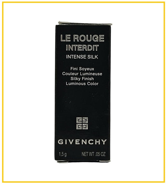 GIVENCHY 紀梵希口紅唇膏小樣 LE ROUGE INTERDIT INTENSE SILK LIPSTICK #37 MINI 1.5G