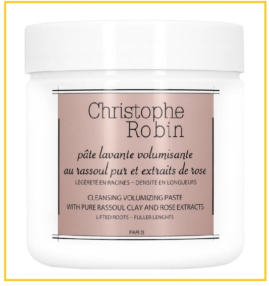 CHRISTOPHE ROBIN 玫瑰豐盈淨化護色洗髮膏 CLEANSING VOLUMIZING PASTE 250ML