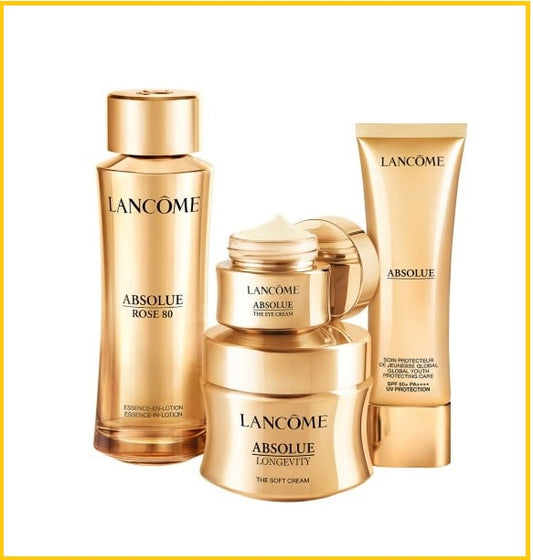 LANCOME 蘭蔻菁純卓越賦活四件套裝 ABSOLUE EXCEPTIONAL YOUTHFUL COLLECTION DUO SET
