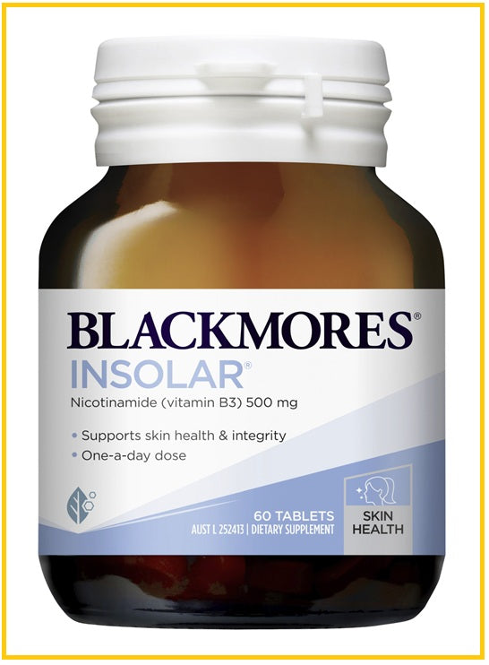 BLACKMORES 澳佳寶B3煙醯胺煥白修護精華60粒 INSOLAR NICOTINAMIDE WHITENING REPAIR ESSENCE 60 TABLETS
