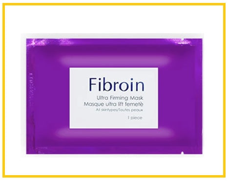 FIBROIN 泰國蠶絲蛋白玻尿酸面膜10片 (紫色水油平衡) ULTRA FIRMING MASK PURPLE (WATER AND OIL BALANCE) 10PCS