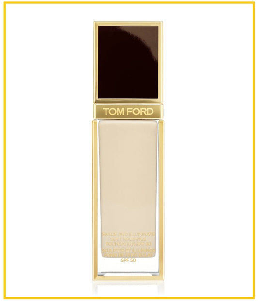 TOM FORD 湯姆福特奢金柔光澤粉底液 SHADE AND ILLUMINATE SOFT RADIANCE FOUNDATION SPF 50 #0.3 IVORY SILK 30ML