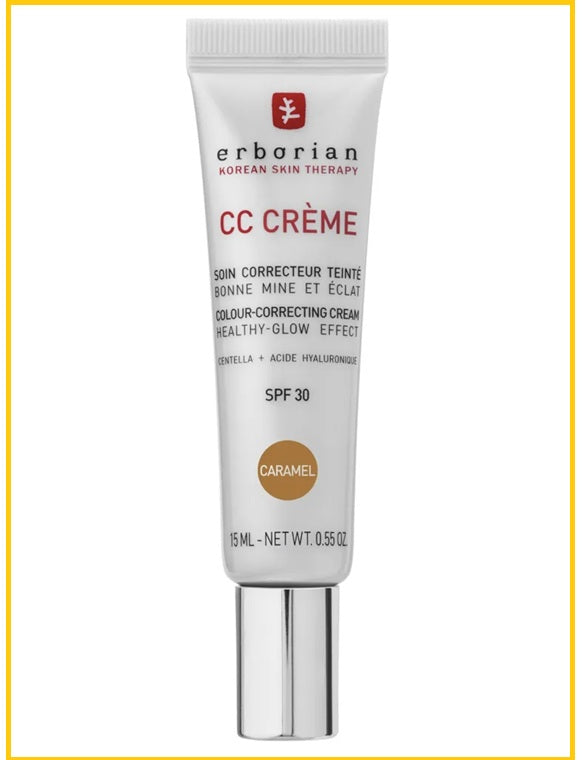 ERBORIAN 艾博妍新品積雪草CC霜 CC CENTELLA CREAM SPF30 #DORE / CARAMEL 15ML