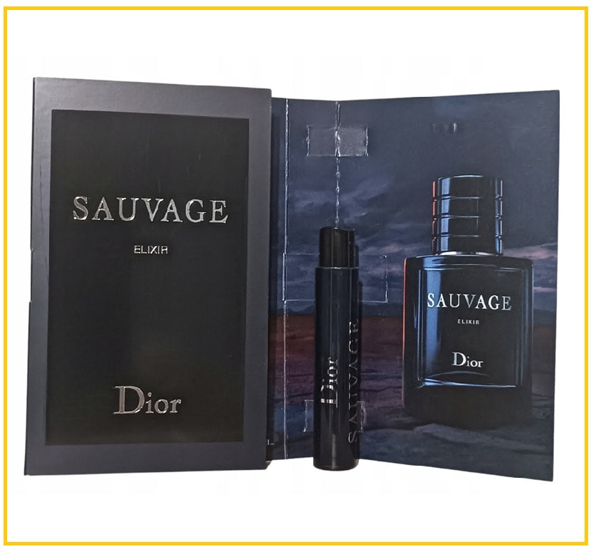 CHRISTIAN DIOR 迪奧曠野香水小樣 SAUVAGE ELIXIR PARFUM CONCENTRE FOR MEN 1ML