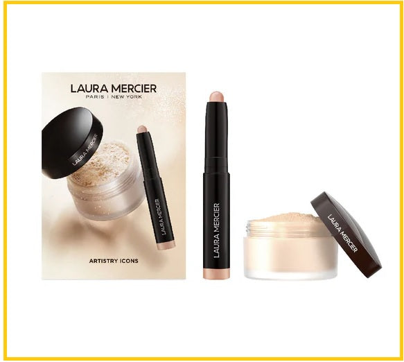 LAURA MERCIER 羅拉蜜粉眼影筆套裝 ARTISTRY ICONS DUO SET
