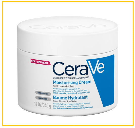CERAVE 適樂膚保濕霜 MOISTURISING CREAM 340ML