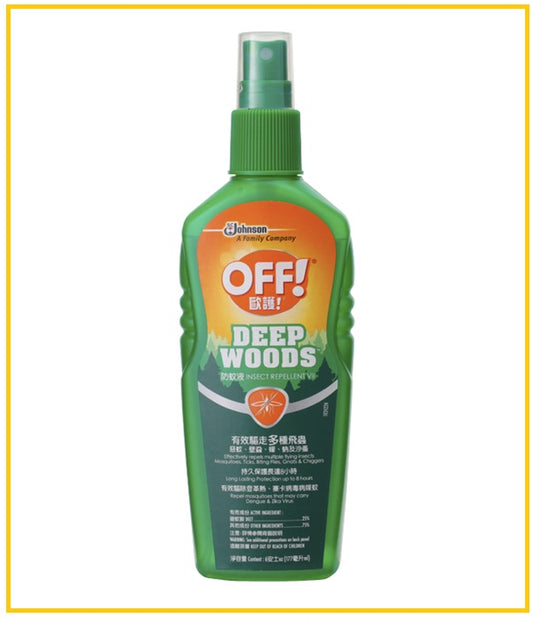 OFF! 歐護防蚊液 DEEP WOODS INSECT REPELLENT 177ML