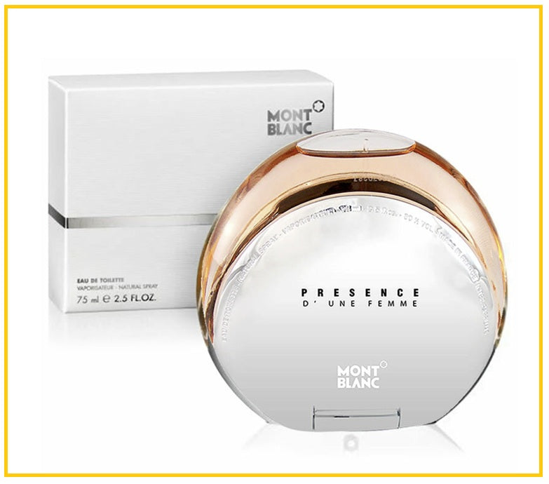 MONTBLANC 萬寶龍星辰小姐香水 MONT BLANC PRESENCE D'UNE FEMME EDT 75ML