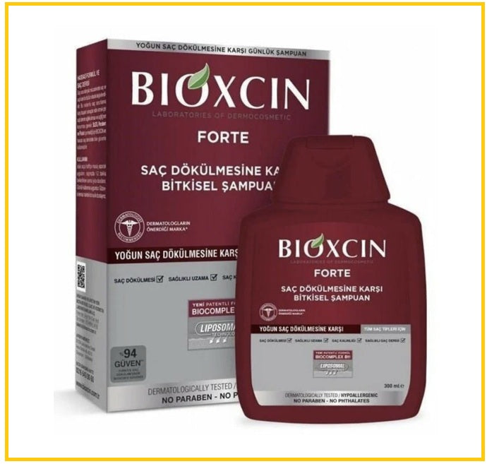 TURKISH BIOXCIN 土耳其防脫控油固髮洗髮洗頭水 ANTI-OIL CONTROL OIL SOLID HAIR SHAMPOO 300ML