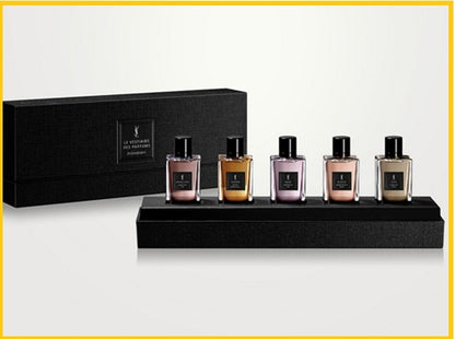 YVES SAINT LAURENT 聖羅蘭高定香水5件套裝 YSL LE VESTIAIRE DES PARFUMS COLLECTION ESSENTIELLE MINIATURE DUO SET 7.5ML X5