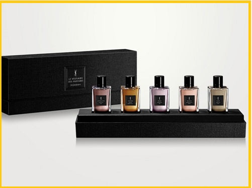 YVES SAINT LAURENT 聖羅蘭高定香水5件套裝 YSL LE VESTIAIRE DES PARFUMS COLLECTION ESSENTIELLE MINIATURE DUO SET 7.5ML X5