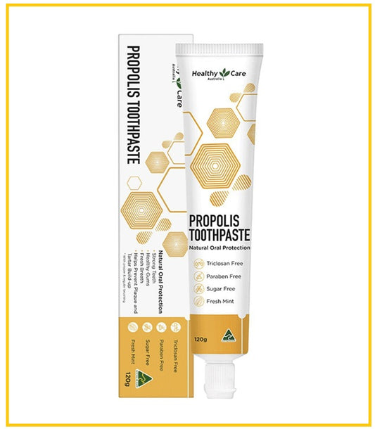 HEALTHY CARE 蜂膠牙膏 PROPOLIS TOOTHPASTE MINTY TASTE 120G