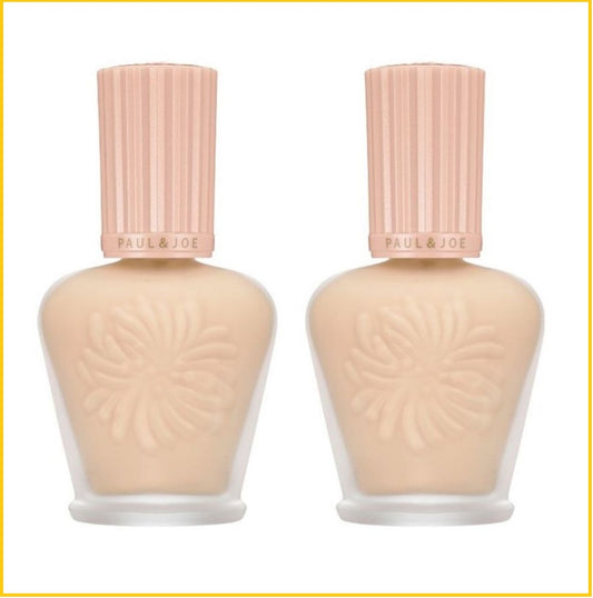 PAUL ＆ JOE MOISTURIZING FOUNDATION PRIMER S #01 DUO SET 30ML X2 防曬隔離霜套裝