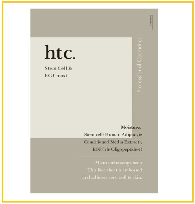 HTC 日本院線級幹細胞面膜 PROFESSIONAL COSMETICS STEM CELL & EGF MASK 10PCS