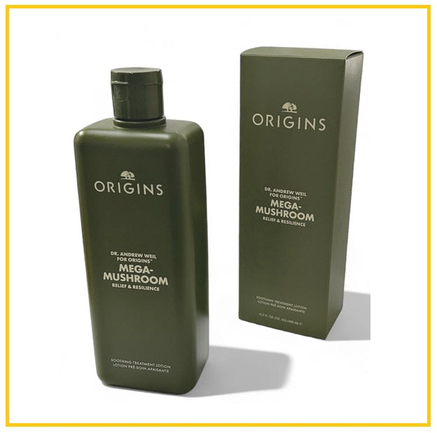 ORIGINS 悅木之源菌菇水4代 MEGA-MUSHROOM RELIEF & RESILIENCE SOOTHING TREATMENT LOTION 400ML
