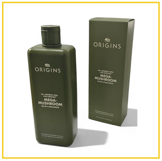 ORIGINS 悅木之源菌菇水4代 MEGA-MUSHROOM RELIEF & RESILIENCE SOOTHING TREATMENT LOTION 400ML