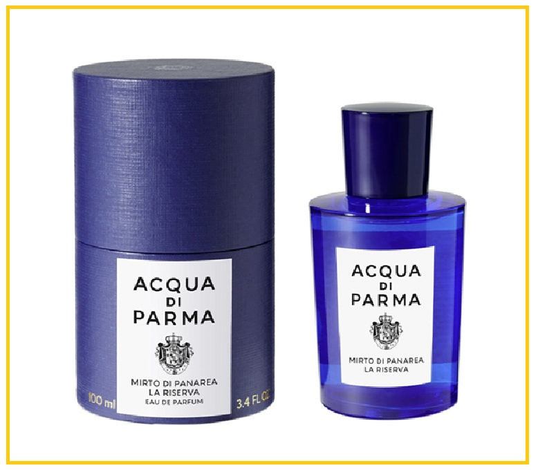 ACQUA DI PARMA 帕爾馬之水藍色地中海桃金孃加州桂香水 BLU MEDITERRANEO MIRTO DI PANAREA LA RISERVA EDP 50ML / 100ML / 180ML