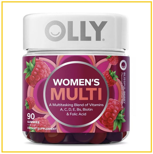 OLLY 女士多元維他命營養補充軟糖 WOMENS MULTI 90 GUMMIES