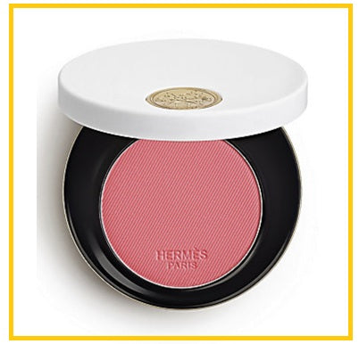 HERMES 愛馬仕玫瑰絲綢胭脂腮紅 ROSE POLVO RUBOR SEDOSO #32 ROSE POMMETTE 6G