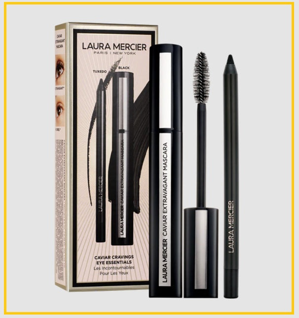 LAURA MERCIER 羅拉迷你眼影筆套裝 CAVIAR CRAVINGS EYE ESSENTIALS DUO SET