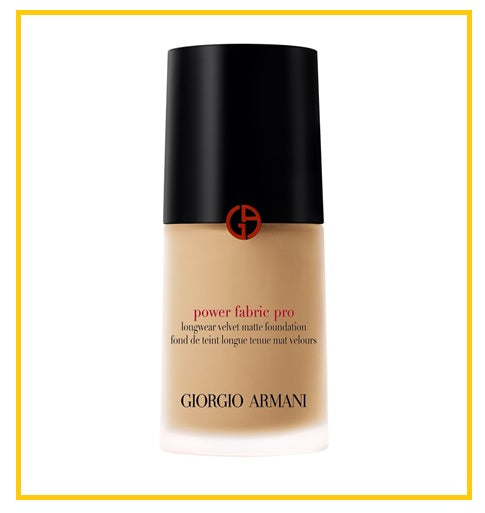 GIORGIO ARMANI POWER FABRIC PRO LONGWEAR VELVET MATTE FOUNDATION #1.5 / #1.6 / #2 / #3 30ML