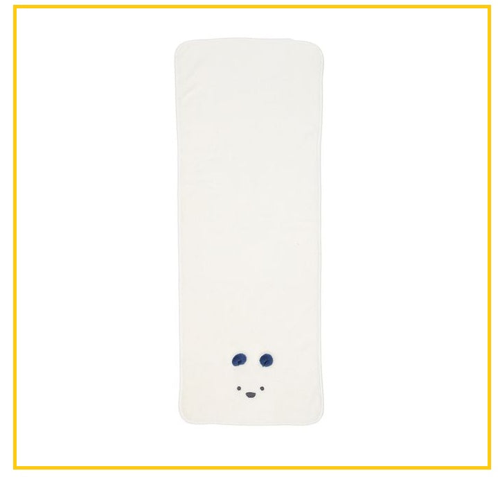 CARARI MOR 卡通動物造型高吸水幹髪毛巾 ABSORBENT ANIMAL FACE TOWEL #WHITE BEAR / #PINK RABBIT / #GRAY KOALA