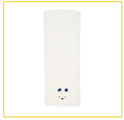 CARARI MOR 卡通動物造型高吸水幹髪毛巾 ABSORBENT ANIMAL FACE TOWEL #WHITE BEAR / #PINK RABBIT / #GRAY KOALA