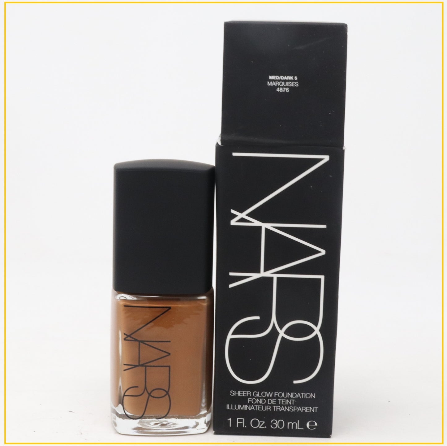 NARS SHEER GLOW FOUNDATION #GOBI / #MONT BLANC / #PATAGONIA / #MARQUISES / #SALZBURG / #MALI / #CADIZ / #ZAMBIE / #BAHIA / #MESSINE / #BARBADOS / #ARUBA 30ML