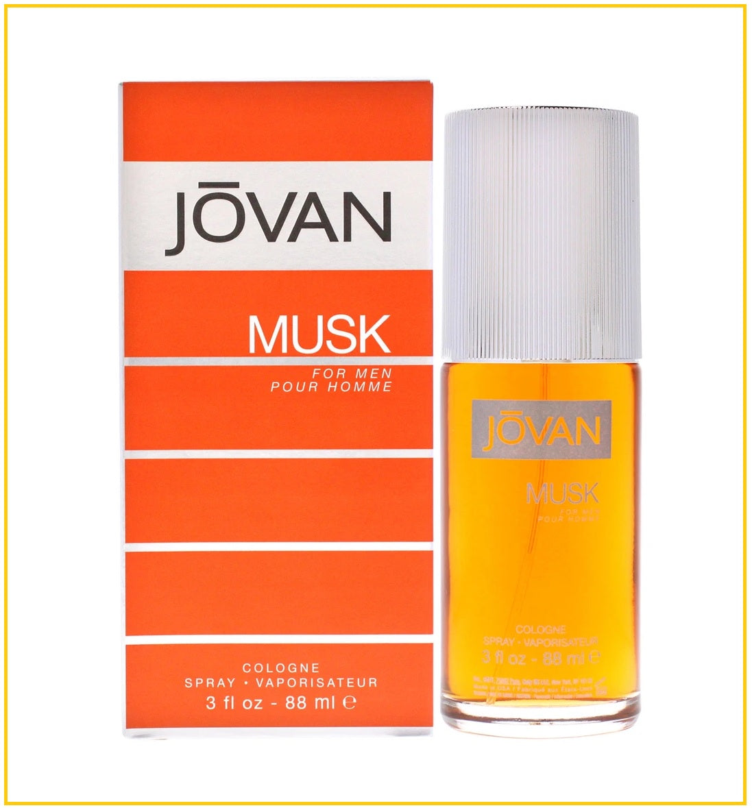 JOVAN White Musk Woody Cologne for Men EDC 88ML