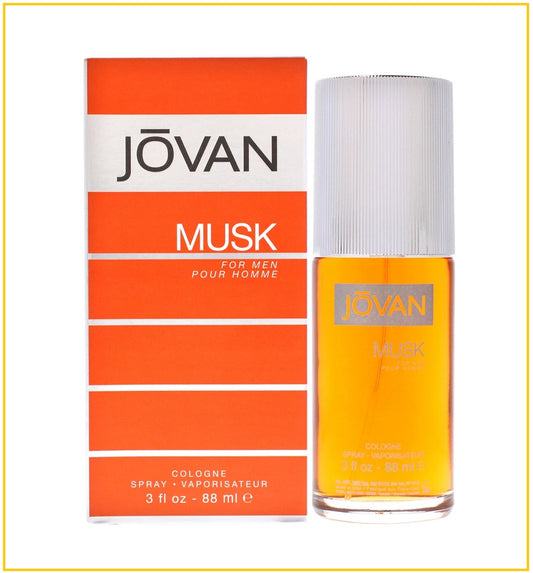 JOVAN White Musk Woody Cologne for Men EDC 88ML