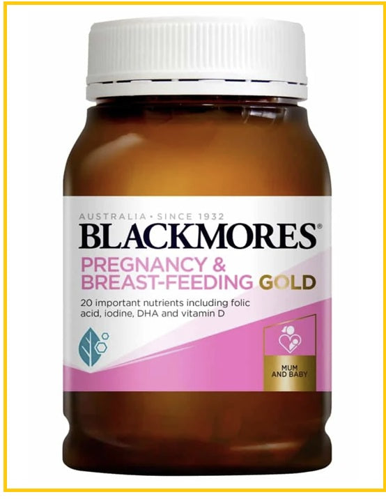 BLACKMORES 澳佳寶孕婦黃金素180粒 PREGNANCY & BREAST-FEEDING GOLD 180 CAPSULES