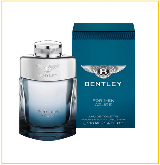 BENTLEY 賓利天空之翼蔚藍男士淡香水 AZURE FOR MEN EDT 100ML