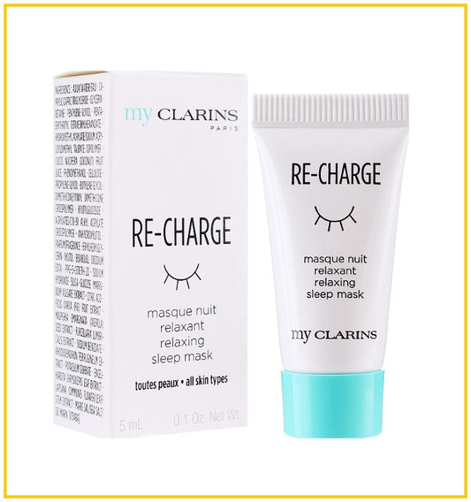 MY CLARINS 小嬌韻詩全膚質椰晚霜小樣 RELAX SLEEP MASK 5ML